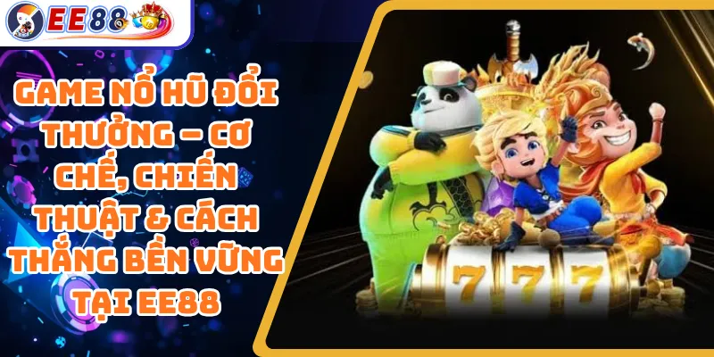 Game Nổ Hũ Đổi Thưởng – Cơ Chế, Chiến Thuật & Cách Thắng Bền Vững Tại EE88